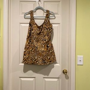 Beach Bell one piece bathing suit in size 22W